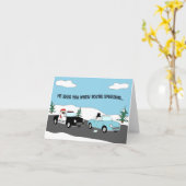 Figaro Holiday Card Karte (Gelbe Blume)