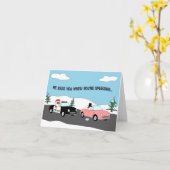 Figaro Holiday Card Karte (Gelbe Blume)
