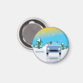 Figaro Magnet (Vorderseite/Rückseite)