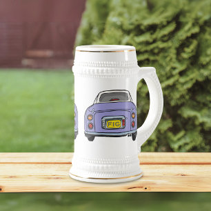 Figaro Monogram Lilac Figaro Car Beer Stein Bierglas