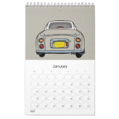 Figaro Niedlich Topaz Mist Figaro Garage Kalender (Jan 2027)