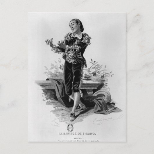 Figaro Postkarte (Vorderseite)