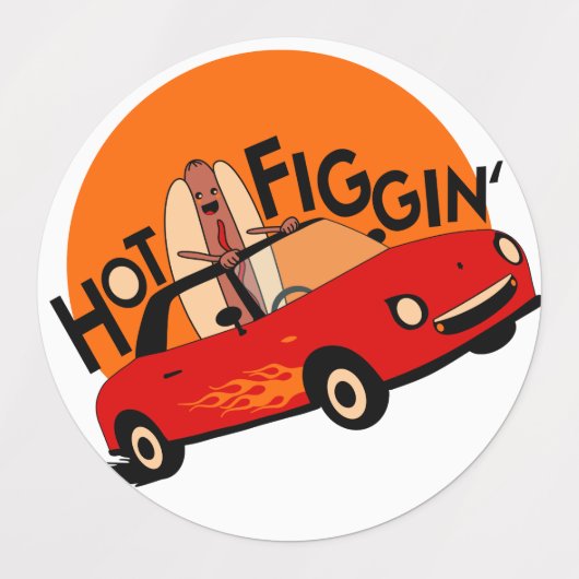 Figaro Stickers Etiketten (Design 1)