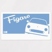 Figaro Stickers Etiketten (Design 2)