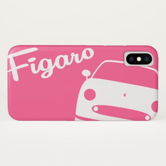 Figaro Telefon-Kasten Case-Mate iPhone Hülle (Rückseite (Horizontal))