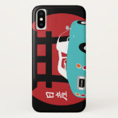 Figaro Telefon-Kasten Case-Mate iPhone Hülle (Rückseite)