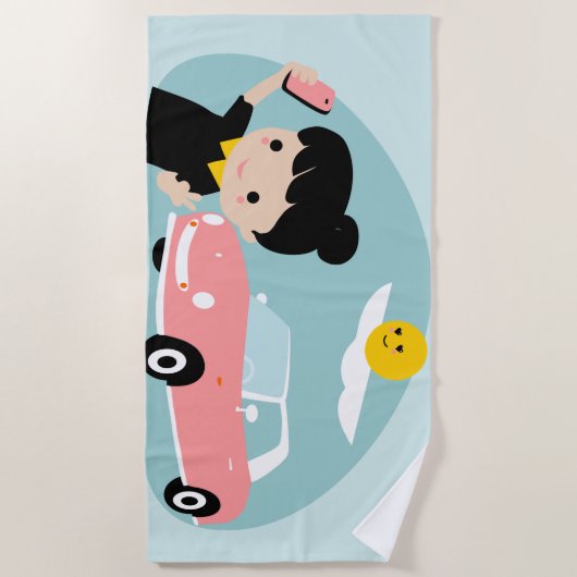 Figaro Tuch Strandtuch (Vorderseite)