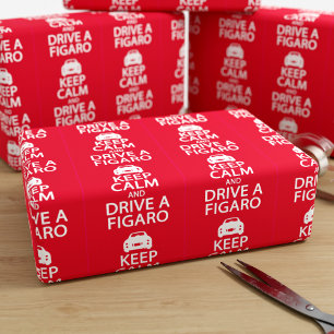 Figaro Wrapping Paper behalten Calm Drive Geschenkpapier
