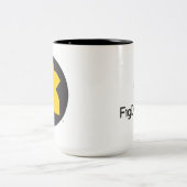 FigDesign-Tasse Zweifarbige Tasse (Mittel)