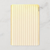 Figdewdrop Bear recipe notecards (Rückseite)