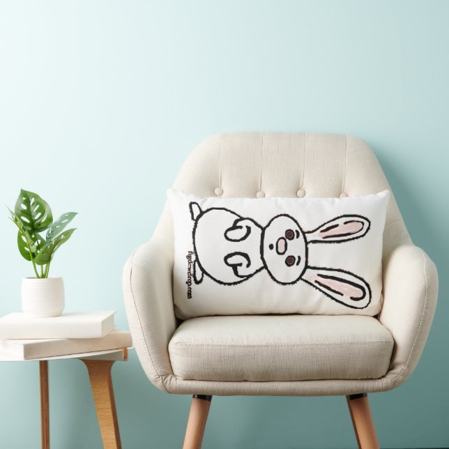 figdewdrop Bunny Lendenkissen (Stuhl )