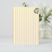 Figdewdrop caterpillar & mushroom recipe notecards (Stehend Vorderseite)