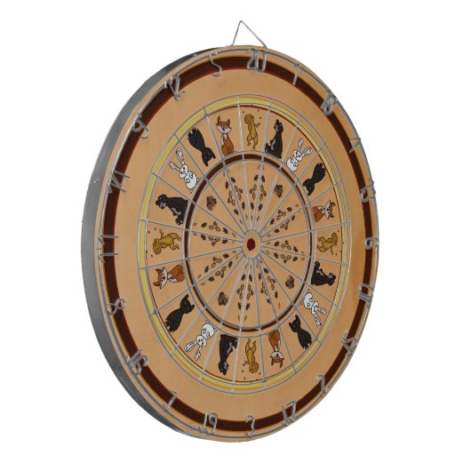 figdewdrop dart board  dartscheibe (Vorderseite Links)