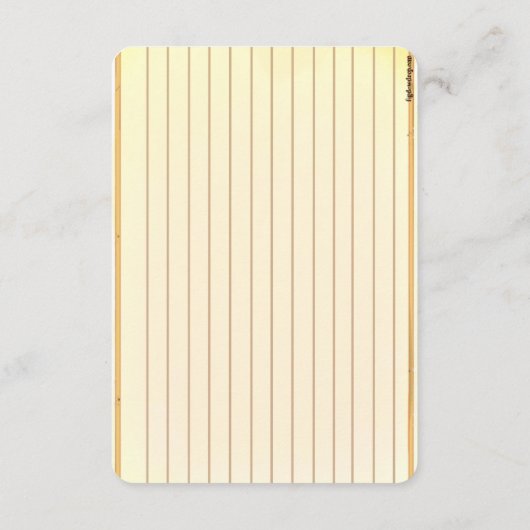 Figdewdrop Fig the fox recipe notecards (Rückseite)