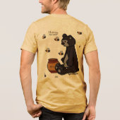 figdewdrop Honey Dew Nuthin Tri-Blend-Shirt Tri-Blend Shirt (Rückseite)