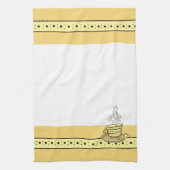 Figdewdrop Relax Cup Gold Acorn Kitchen Towel Geschirrtuch (Vertikal)