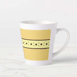 Figdewdrop Relax Cup Gold Acorn small Latte Mug Milchtasse