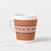Figdewdrop Relax Cup Orange small Latte Mug Milchtasse (Linke Ecke)