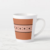 Figdewdrop Relax Cup Orange small Latte Mug Milchtasse (Rechts)