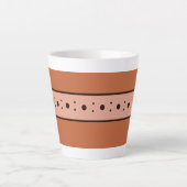 Figdewdrop Relax Cup Orange small Latte Mug Milchtasse (Vorderseite)