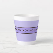 Figdewdrop Relax Cup Violet Purple small Latte Mug Milchtasse (Vorderseite)