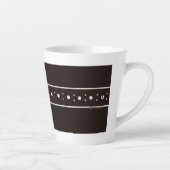 Figdewdrop Relax Tasse Schwarz BlinkyBat sm Latte  (Rechts)