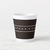 Figdewdrop Relax Tasse Schwarz BlinkyBat sm Latte  (Vorderseite)
