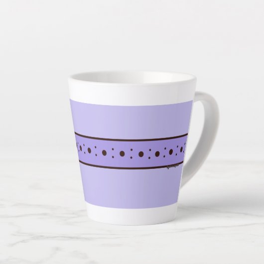 Figdewdrop Relax Tasse Veilchen Violett kleine Lat (Rechte Ecke)