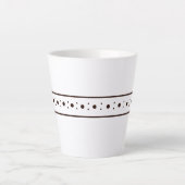 Figdewdrop Relax Tasse weiß klein Latte Becher (Vorderseite)