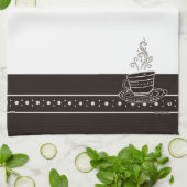 Figdewdrop RelaxCup Black Blinky Bat Kitchen Towel Geschirrtuch (Gefaltet)