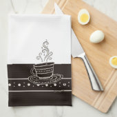 Figdewdrop RelaxCup Black Blinky Bat Kitchen Towel Geschirrtuch (Viertel Falte)