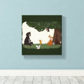 figdewdrop Spring Day Stretched Canvas Print Leinwanddruck (Insitu (Holzboden))