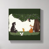 figdewdrop Spring Day Stretched Canvas Print Leinwanddruck (Vorderseite)