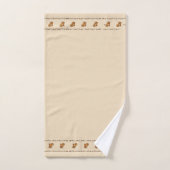figdewdrop Squirrel Acorn & Leaves Bath Towel Set (Handtuch)