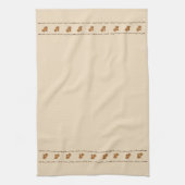figdewdrop Squirrel Acorn & Leaves Kitchen Towel Geschirrtuch (Vertikal)
