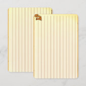 Figdewdrop Squirrel recipe notecards (Vorne/Hinten)