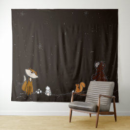 figdewdrop Watch the Stars Extra large Tapestry Wandteppich