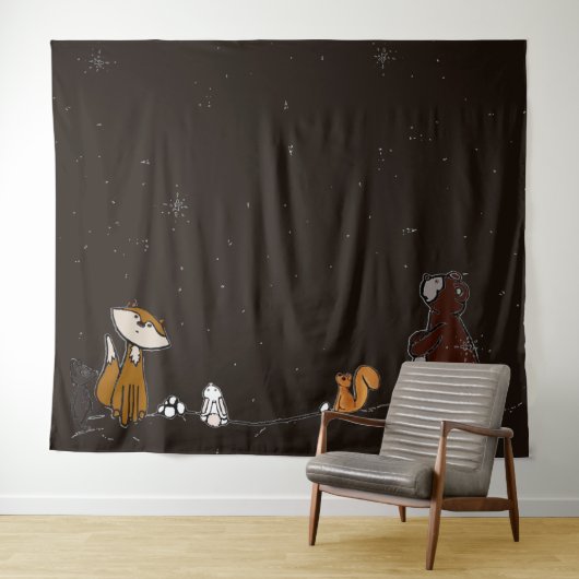 figdewdrop Watch the Stars Extra large Tapestry Wandteppich (Beispiel (Horizontal))