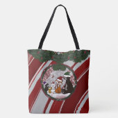 Figdewdrop Weihnachten Große Tote-Tasche Tasche (Rückseite)