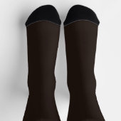 figdewdrops Bär dunkelbraune Crew Socken (Oben)