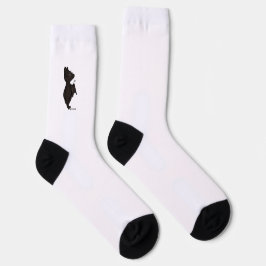 figdewdrops Blinky der Fledermaus-Crewsocken Socken