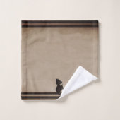 figdewdrops Blinky the Bat bath towel set (Waschlappen)