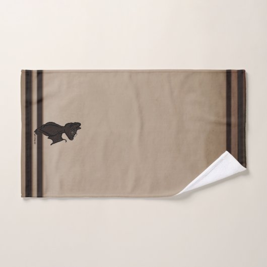 figdewdrops Blinky the Bat bath towel set (Handtuch)