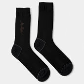 figdewdrops Blinky the Bat Black crew socks Socken (Rechts)