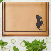 figdewdrops Blinky the Bat kitchen towel Geschirrtuch (Gefaltet)