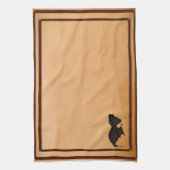 figdewdrops Blinky the Bat kitchen towel Geschirrtuch (Vertikal)