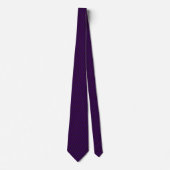figdewdrops Blinky the Bat pattern Dark Purple Tie Krawatte (Vorderseite)