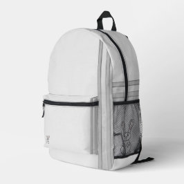 figdewdrops Bunny Backpack Bedruckter Rucksack