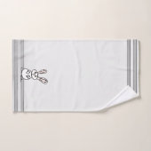 figdewdrops Bunny Badehandtuch-Set Badhandtuch Set (Handtuch)