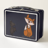 figdewdrops Fig Fox & Blinky Bat Lunchbox (Vorderseite)